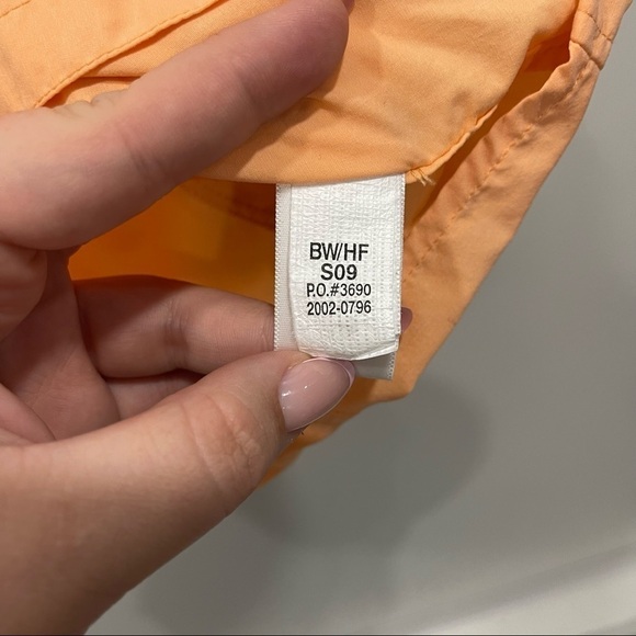 Exofficio Orange Short Sleeve Vented Button Down Shirt Medium - Picture 4 of 10